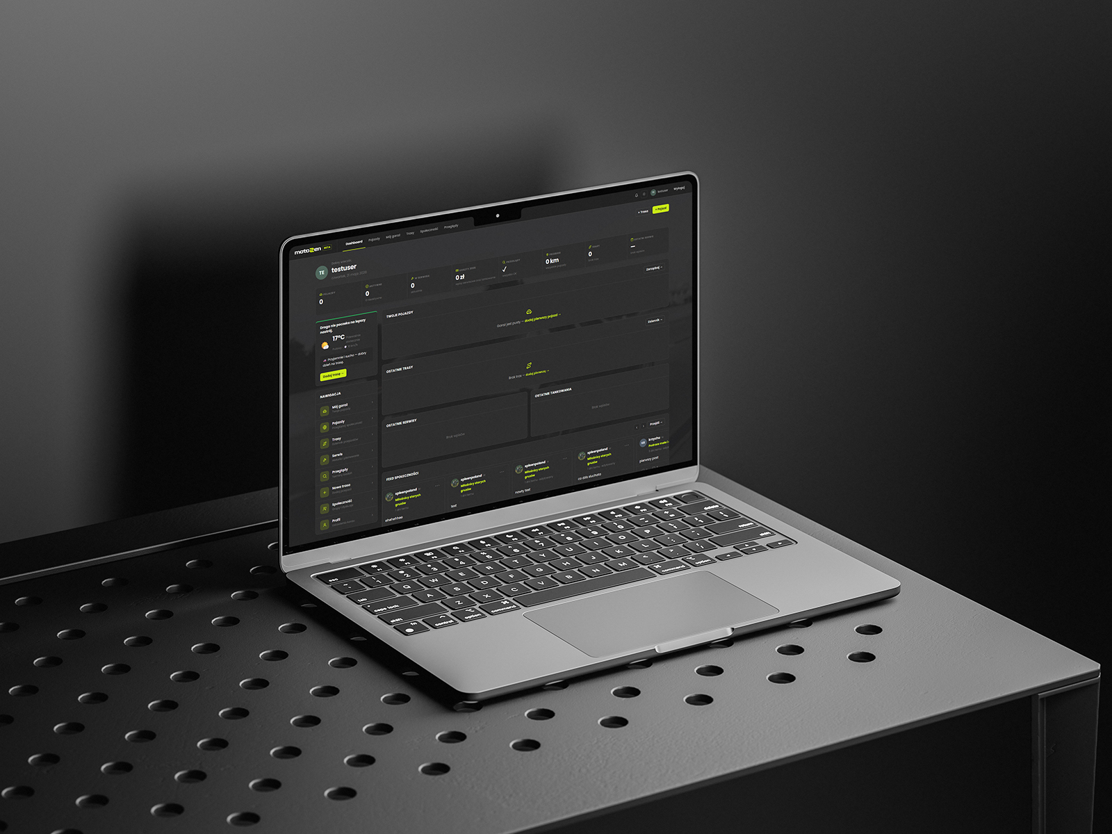 Dashboard Motozen